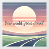 イエス様はどうやって運転するんだ？ ウィンドウサイン (シート)