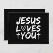 イエス様はイエス様を愛する サンキューカード (正面/裏面)