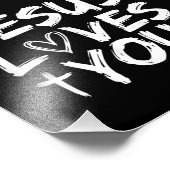 イエス様はイエス様を愛する フォトプリント            (角)