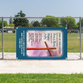 イエス様はキリスト教の復活祭の装飾を復活させた 横断幕 (インサイチュ)