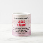 イエス様はキリスト教の復活祭を復活させた コーヒーマグカップ (中央)