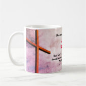 イエス様はキリスト教の復活祭を復活させた コーヒーマグカップ (左)