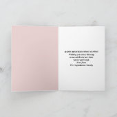 イエス様はキリスト教の復活祭を復活させた シーズンカード (内部)