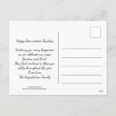 イエス様はキリスト教の復活祭を復活させた シーズンポストカード (裏面)