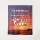 イエス様はキリスト教会の復活祭を復活させた タペストリー (正面)