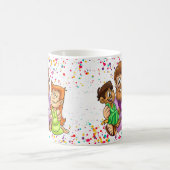 イエス様は子供とマグカップ コーヒーマグカップ (中央)