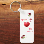 イエス様は愛されている キーホルダー (正面)