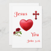 イエス様は愛されている シーズンカード (正面/裏面)
