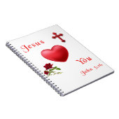 イエス様は愛されている ノートブック (右側)