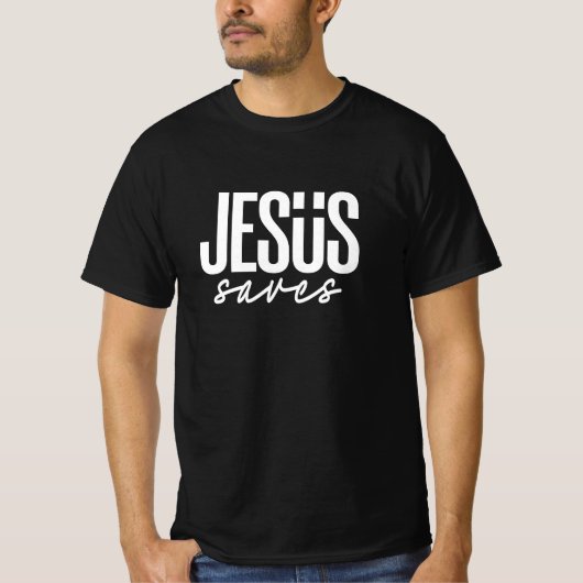 イエス様は救う Tシャツ (正面)