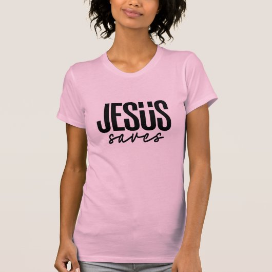 イエス様は救う Tシャツ (正面)