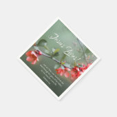 イエス様は春の花聖書の復活祭を生きる スタンダードカクテルナプキン (角)