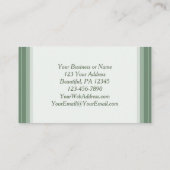 イエス様は春の花聖書の復活祭を生きる 名刺 (裏面)