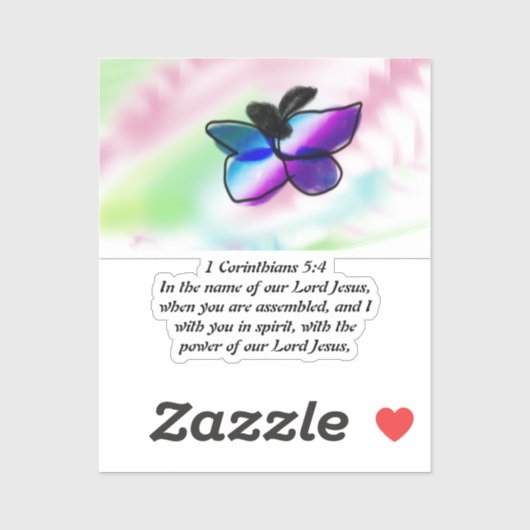 イエス様は私たちと一緒に シール (シート)