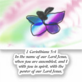 イエス様は私たちと一緒に シール (正面)