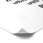 イエス様は私たちと一緒に ポスター (角)