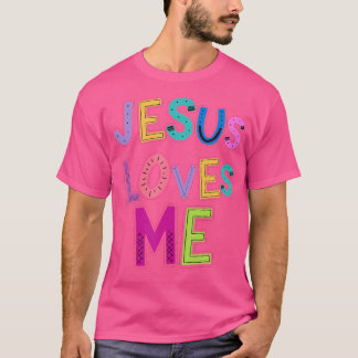 イエス様は私のキリスト教カトリック教会を愛している Tシャツ