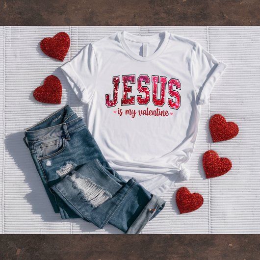 イエス様は私のバレンタインTシャツ Tシャツ