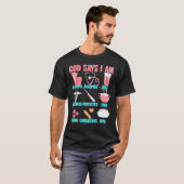 イエス様は私の地獄を愛している Tシャツ (正面フル)