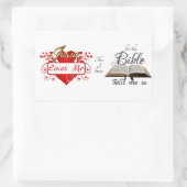 イエス様は私を愛してる私が知ってる… 長方形シール (バッグ)