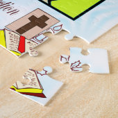 イエス様は立ち上がった ジグソーパズル (側面)