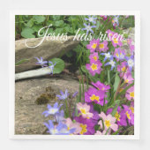 イエス様は立ち上がった | フラワーガーデンクリスチャン復活祭 (正面)