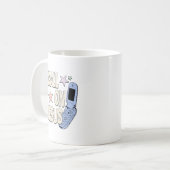 イエス様を呼びなさい - レトロ信仰デザイン コーヒーマグカップ (正面左)