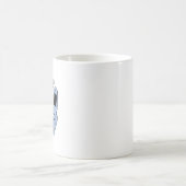 イエス様を呼びなさい - レトロ信仰デザイン コーヒーマグカップ (中央)