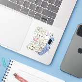 イエス様を呼びなさい - レトロ信仰デザイン シール (ノートパソコンとiPhone)