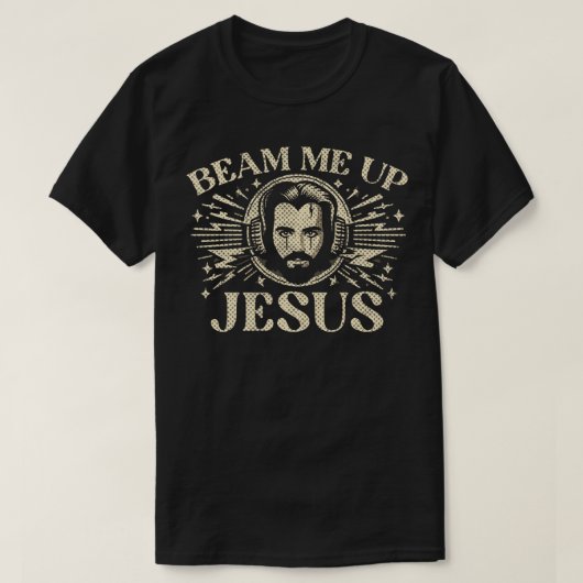 イエス様を呼び上げる Tシャツ (デザイン正面)