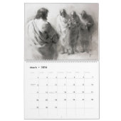 イエス様を思い出して：第1版 カレンダー (3月 2026)