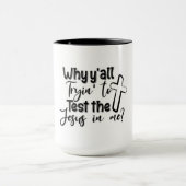 イエス様を試してみようと思う理由 マグカップ (中央)