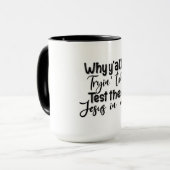 イエス様を試してみようと思う理由 マグカップ (正面左)