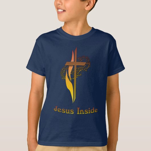イエス様クロスTシャツ Tシャツ (正面)