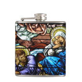 イエス様ステンドグラスの誕生 フラスク (正面)