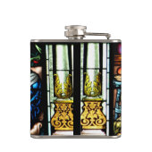 イエス様ステンドグラスの誕生 フラスク (裏面)