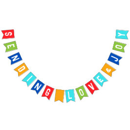 イエス様数々のは旗が大好き バンティングフラッグ