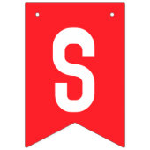 イエス様数々のは旗が大好き バンティングフラッグ (第1の旗)