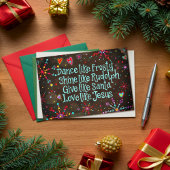 イエス様霜の降りた様に愛して踊れ カード