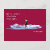 イエス歩くのセリフ ポストカード (正面)