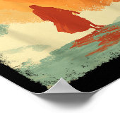 イエス歩くオンウォーター ポスター (角)