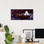 イエス歩くオンザウォーター、アメディーヴァリン ポスター (ホームオフィス)