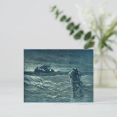 イエス歩くオンザシー | Bible ポストカード (スタンド正面)