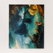 イエス歩くザシーオブガリラエポールブリル1590 ジグソーパズル (縦)