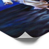 イエス歩く水の上で…..... ポスター (角)