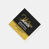 イエス理由シーズンクリスチャン聖なる書物、 経典クリスマス スタンダードカクテルナプキン (角)