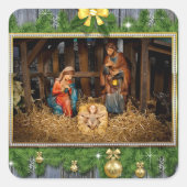 イエス生まれの人 スクエアシール (正面)