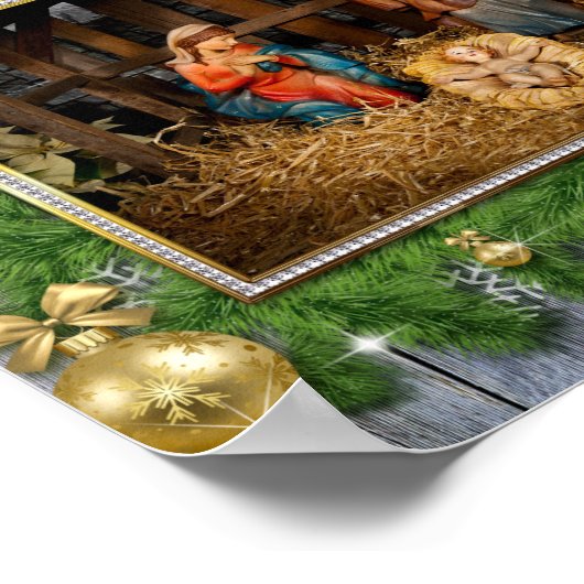 イエス生まれの人 ポスター (角)