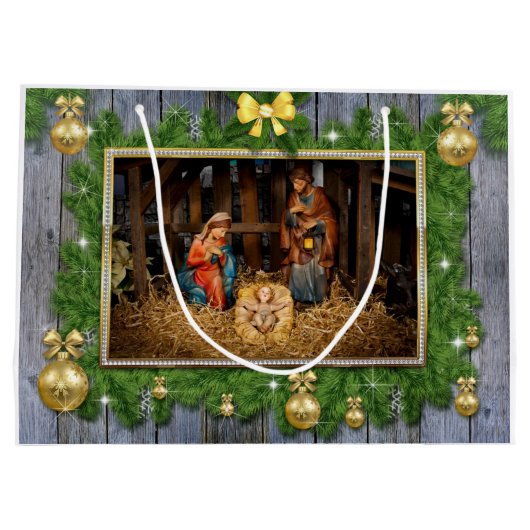 イエス生まれの人 ラージペーパーバッグ (裏面)