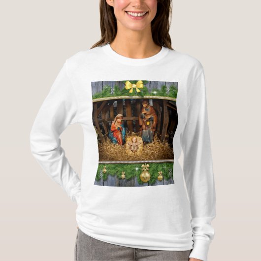 イエス生まれの人 Tシャツ (正面)